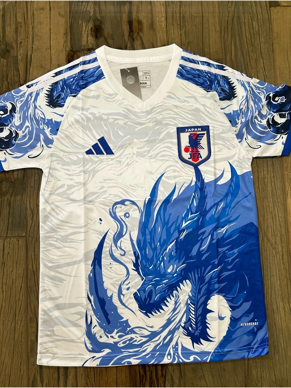 Blue Dragon Japan Soccer Jersey Special Edition Graphic Shirt World Cup